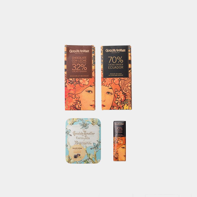 Assorted Chocolate Hamper Gift 230g Chocolate Amatller